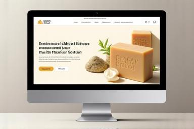 Example of web design project.